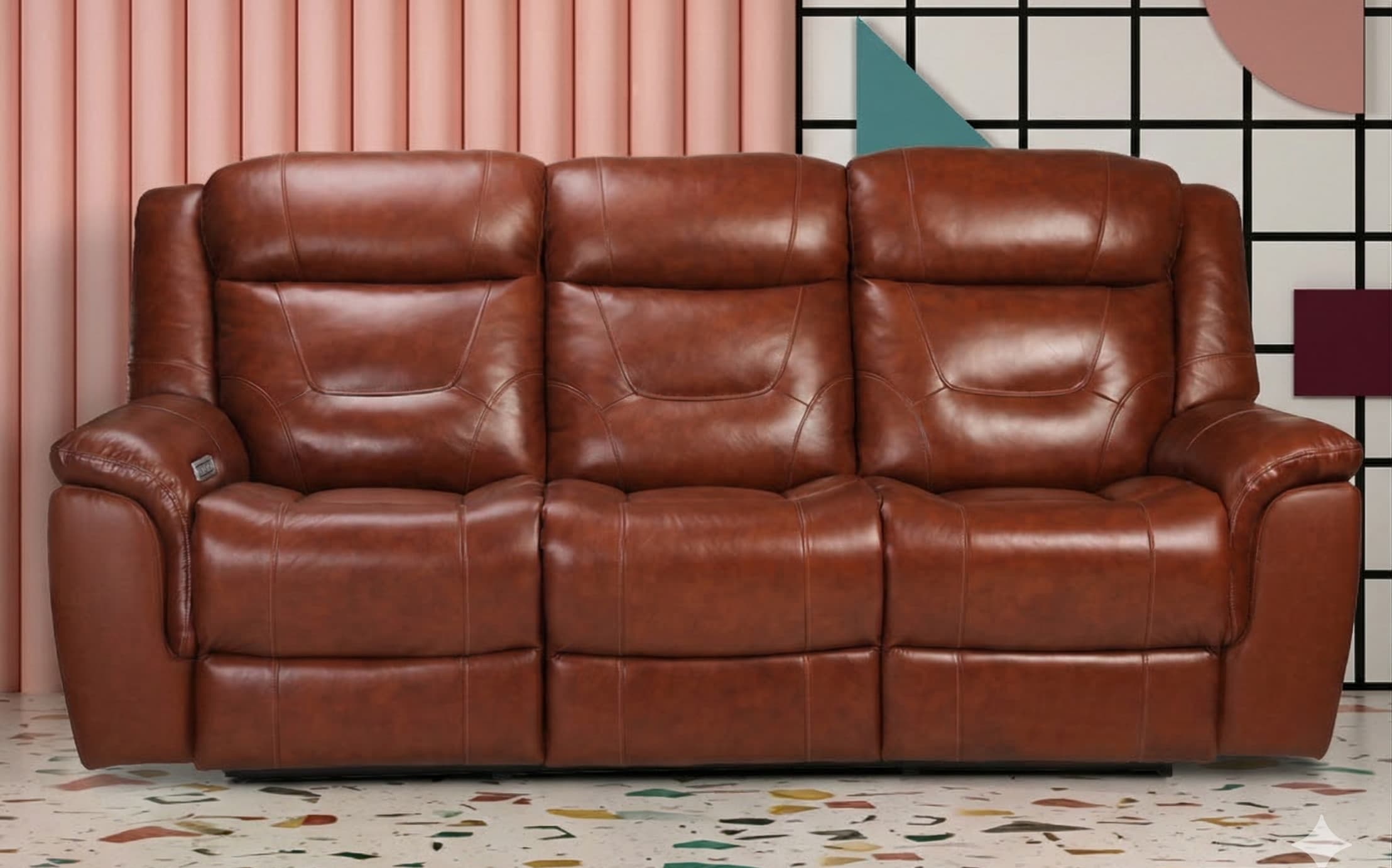 3-Seater Recliner Sofa