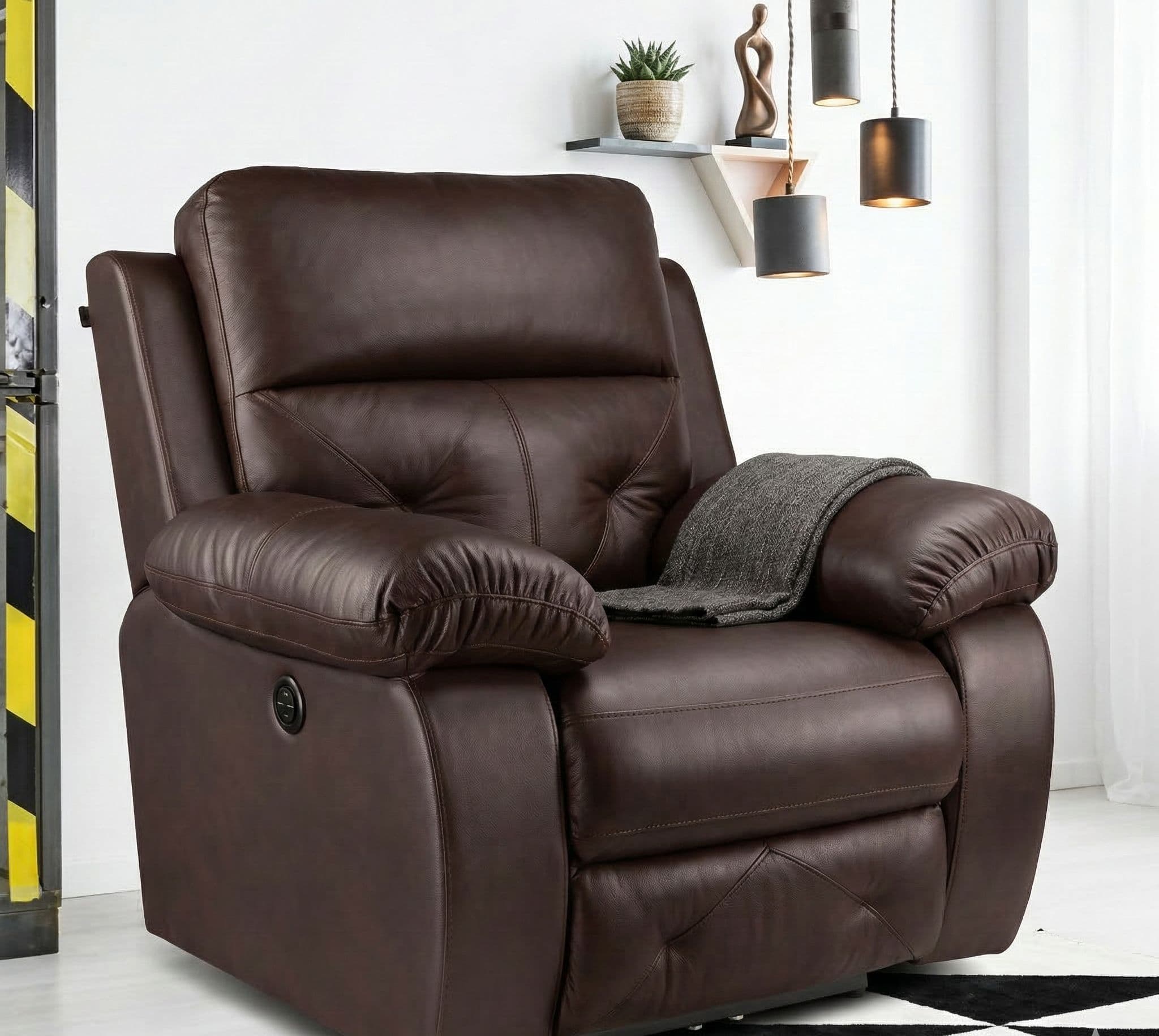 Luxury Leatherette Recliner