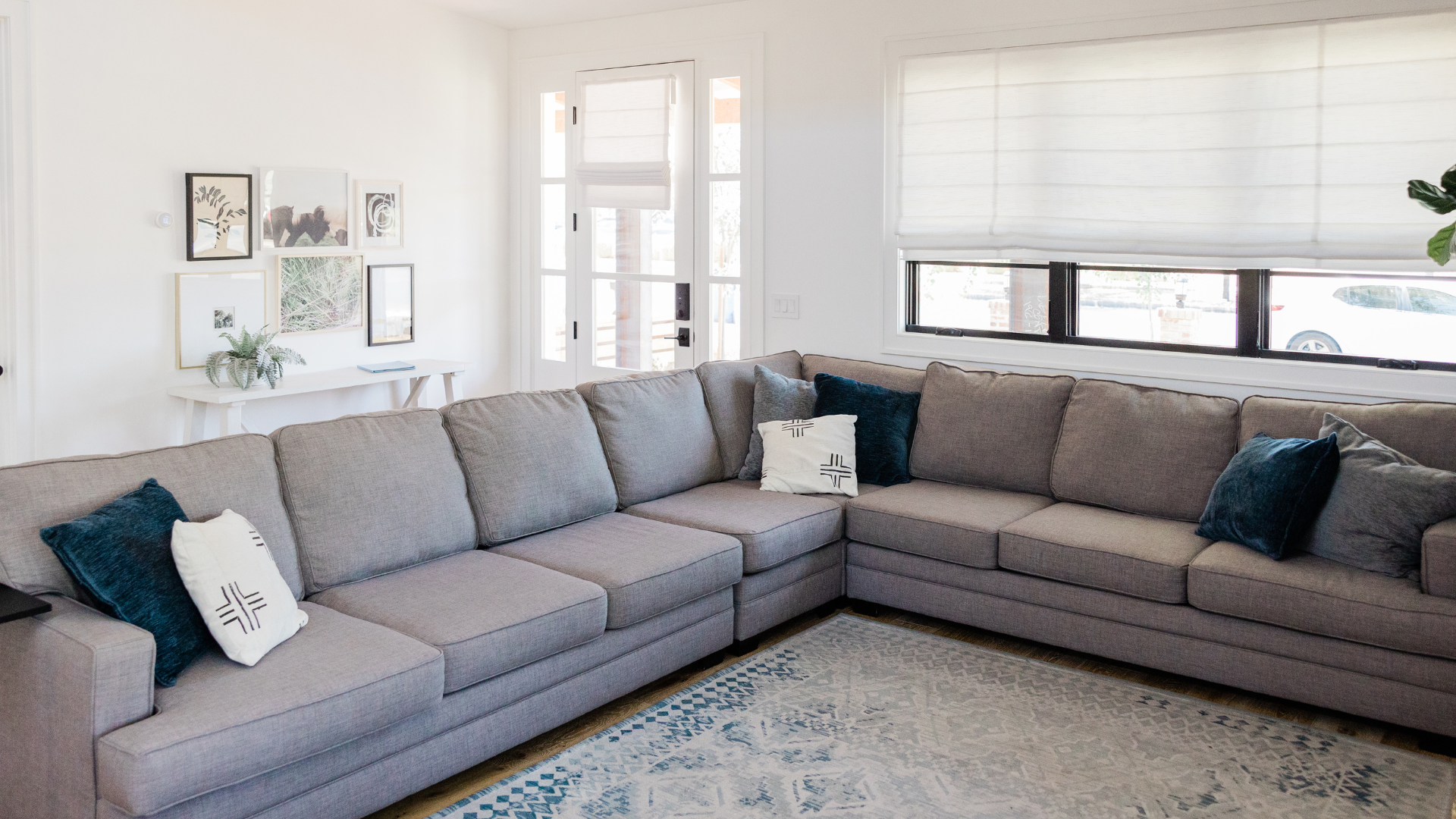 Modern Living Room Interior with Neutral Tones